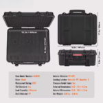 RangeBox™ Hard Pistol Case with Pre-cut Foam Lining - Image 6