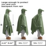 3-in-1 Military Tactical Poncho – Waterproof Shelter & Survival Gear - Image 4