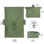 3-in-1 Military Tactical Poncho – Waterproof Shelter & Survival Gear - Image 7