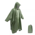 3-in-1 Military Tactical Poncho – Waterproof Shelter & Survival Gear
