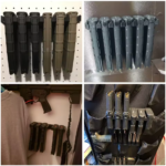 6 Slot Magazine Rack – Wall or Safe Mount Storage System - Image 2