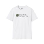 Military Overstock™ Logo T-Shirt – Softstyle Comfort. Hardline Attitude.