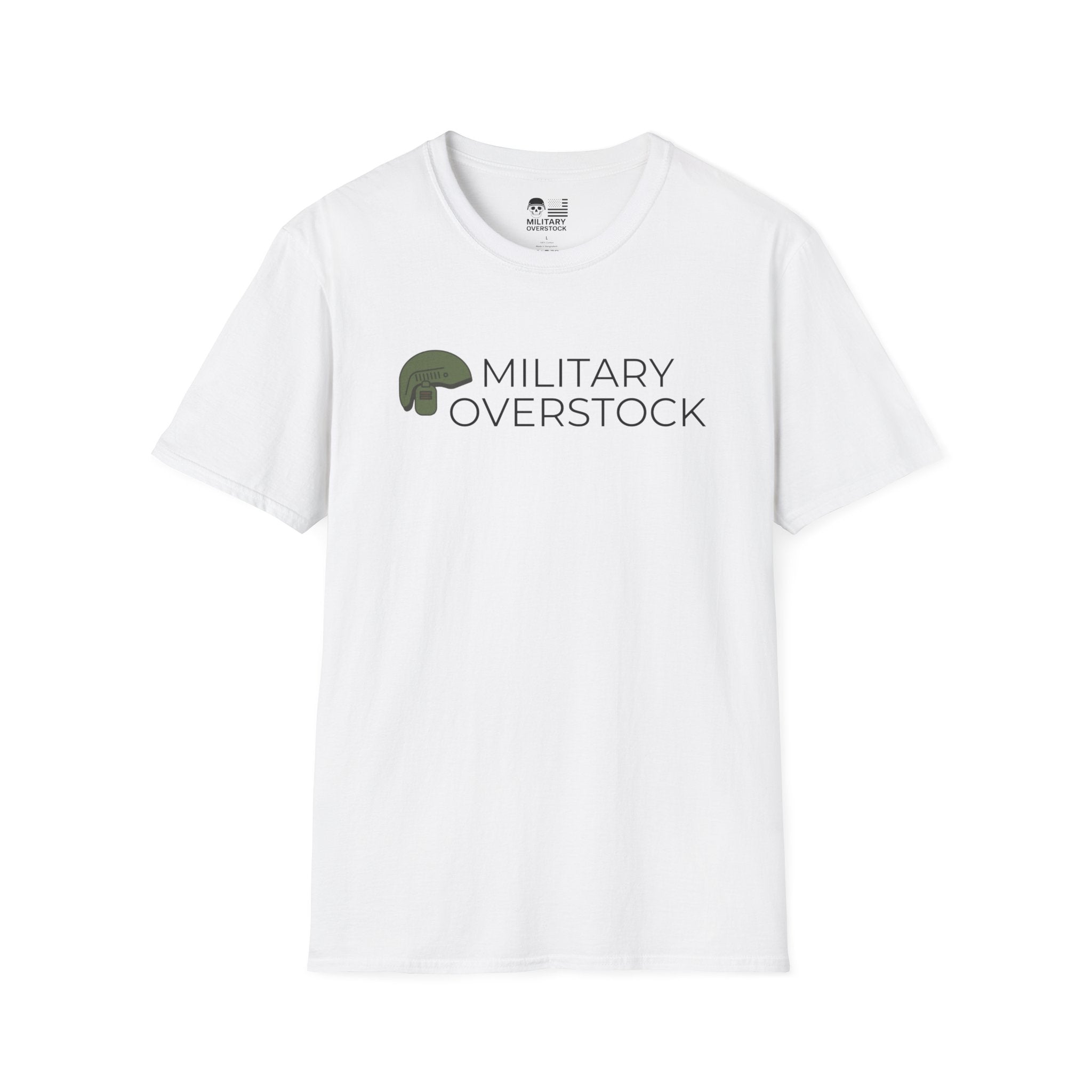 8997335153779433140_2048 Military Overstock™ Logo T-Shirt – Softstyle Comfort. Hardline Attitude. - Image 1