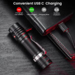 TacBeam 1800 Tactical Flashlight – 1800 Lumen Compact EDC Light - Image 4