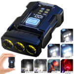 FieldLux USB Charging Flashlight - Mini LED Keychain Light