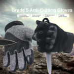 Level 5 Tactical Combat Gloves – Anti-Cut & Anti-Stab Defense Gear - Image 2