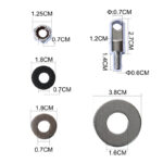 BattleGear™ – 50 Cal Ammo Box Can Steel Gun Lock Hardware Kit - Image 9
