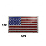 IR Tactical Flag Patch – Infrared U.S. Reflective Patch - Image 2