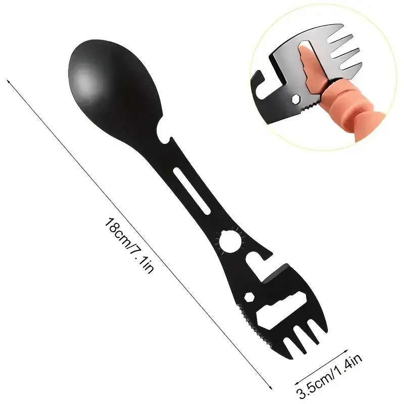 BattleGear Fork & Spoon Set - In Use