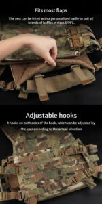 M.O.S. Spec Recon Plate Carrier – Full-Size Tactical Vest with Side Plate Support - Image 16