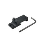BattleGear™ – 45° Offset Picatinny Rail Side Adapter – Flashlight & Accessory Mount - Image 4