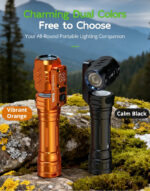 BattleGear™ - Dual-Beam Rotating Head Flashlight - Magnetic Tail Work Light - Image 19
