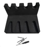 BattleGear™ 4-Slot Pistol Holder Rack - EVA Foam Gun Safe Organizer - Image 8