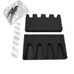 BattleGear™ 4-Slot Pistol Holder Rack - EVA Foam Gun Safe Organizer - Image 6