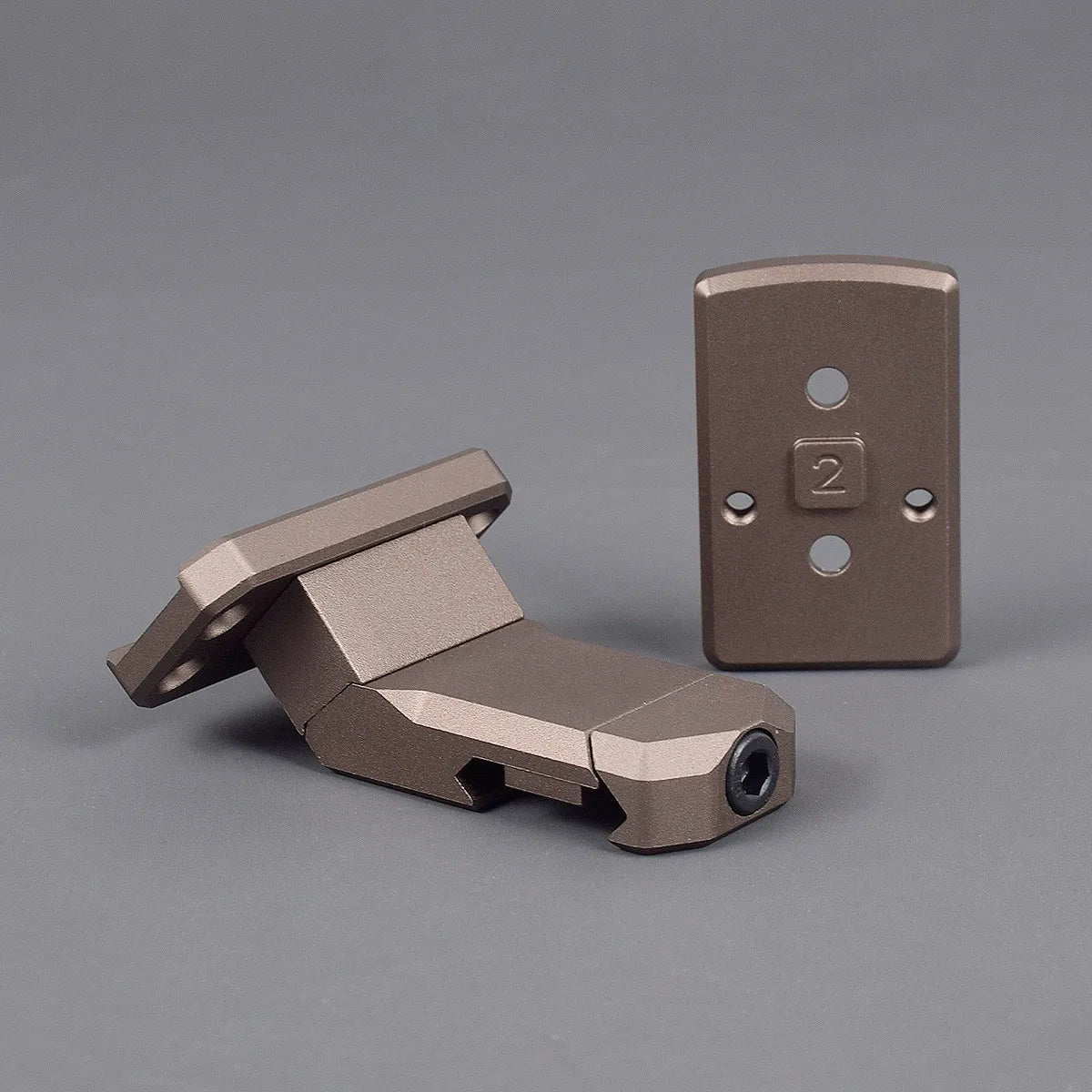 TacSight™ 35/45° Offset Red Dot Optic Mount - In Use