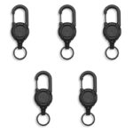 Ranger™ Retractable Key Reel - Heavy Duty Carabiner Badge Holder with Steel Wire - Image 9