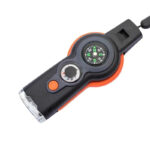 BreakPoint™ 7-In-1 Survival Whistle - Emergency Multi-Function Safety Whistle for Hiking Camping - Image 3