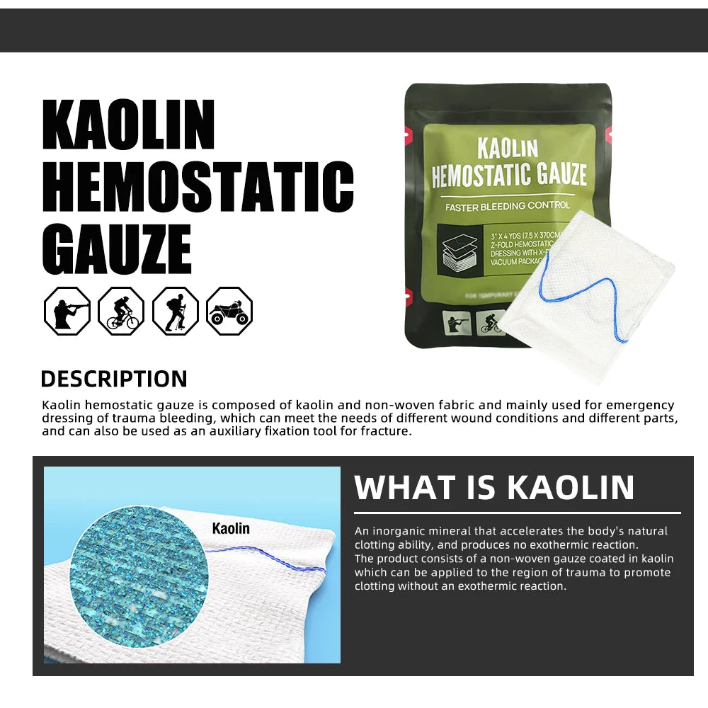 Hemostatic Gauze Full Kit