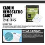 TacMed™ – Hemostatic Combat Gauze – Z-Fold Kaolin Wound Dressing for IFAK - Image 3