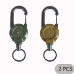 Ranger™ Retractable Carabiner Badge Reel — Heavy Duty Extendable Keychain Holder - Image 18