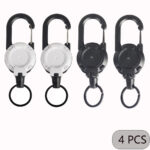 Ranger™ Retractable Carabiner Badge Reel — Heavy Duty Extendable Keychain Holder - Image 17