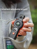 BreakPoint™ 7-In-1 Survival Whistle - Emergency Multi-Function Safety Whistle for Hiking Camping - Image 5