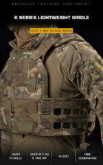 BattleGear™ MOLLE Plate Carrier Cummerbund – Tactical Vest Adapter - Image 8