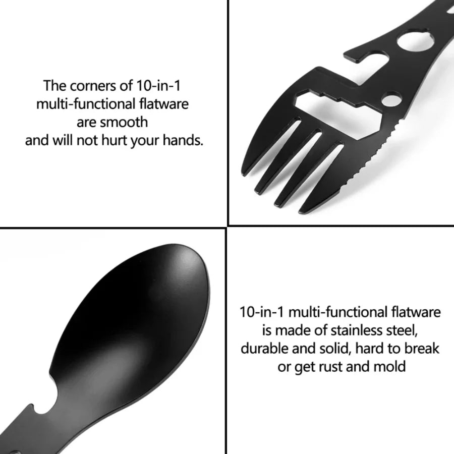 BattleGear Fork & Spoon Set - Detail