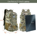 Recon35™ Tactical Backpack – Rugged 3-Day Assault Pack with MOLLE & Utility Storage (35L) - Image 4