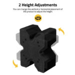 TacSight™ X-Block Tactical Bipod Shooting Rest - Lightweight Firearm Stabilizer - Image 4