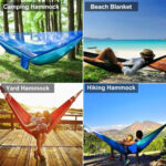 Mosquito Net Camping Hammock – Parachute Nylon Hammock with Insect Protection - Image 4