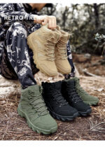 Ranger™ FieldReady Combat Boots – Tactical Hiking Shoes for Outdoor & Hunting - Image 17