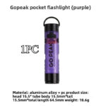 FieldLux™ Pocket Mini Flashlight - Key Chain EDC Light with Magnetic Cap - Image 12