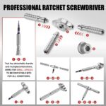 BattleGear™ 66-in-1 Tactical Ratchet Screwdriver Set - Field Repair Kit with Magnetic T-Handle - Image 4