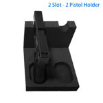 BattleGear™ 4-Slot Pistol Holder Rack - EVA Foam Gun Safe Organizer - Image 9