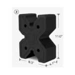 TacSight™ X-Block Tactical Bipod Shooting Rest - Lightweight Firearm Stabilizer - Image 7