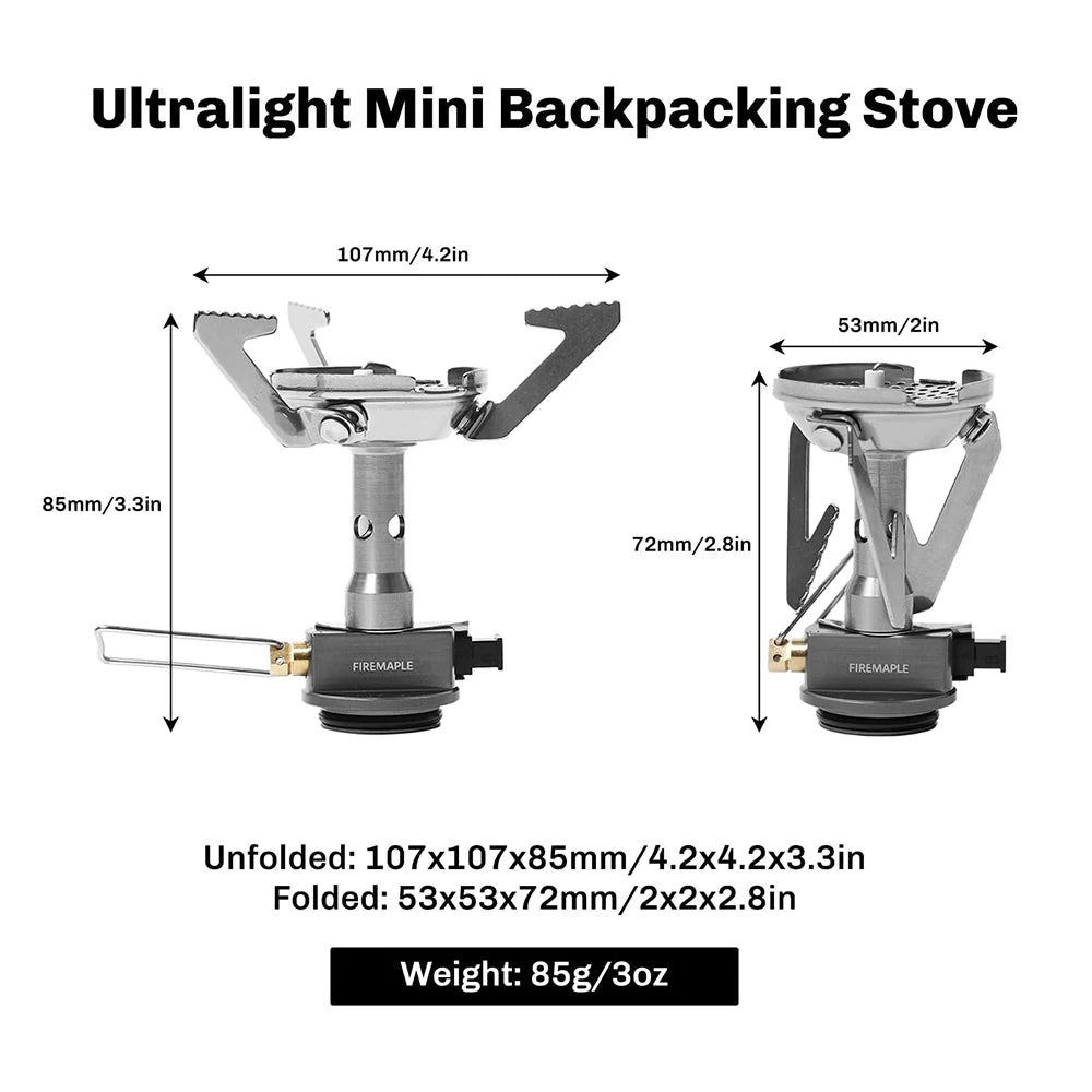 Fire-Maple GreenPeak Camping Stove Detail