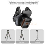 BattleGear™ – Premium Rifle Saddle Clip Adapter – Arca Swiss QR Board for Hunting & Shooting - Image 8