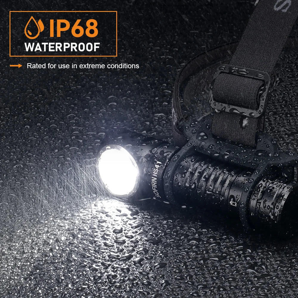 FieldLux HS41 waterproof construction