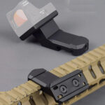 TacSight™ – 35/45° Offset Red Dot Optic Mount – Aluminum Mount for T01 T02 RMR