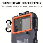 AquaShield™ Tactical Diving Phone Case - 15m Waterproof Protective Housing with Lanyard - Image 5