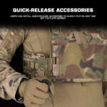 BattleGear™ MOLLE Plate Carrier Cummerbund – Tactical Vest Adapter - Image 3