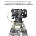 BattleGear™ – Premium Rifle Saddle Clip Adapter – Arca Swiss QR Board for Hunting & Shooting - Image 3