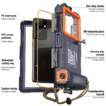 AquaShield™ Tactical Diving Phone Case - 15m Waterproof Protective Housing with Lanyard - Image 3