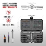 BattleGear™ 66-in-1 Tactical Ratchet Screwdriver Set - Field Repair Kit with Magnetic T-Handle - Image 3