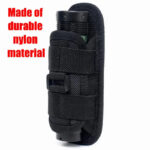 FieldLux™ Tactical Flashlight Pouch - 360° Rotary Holster - Image 5