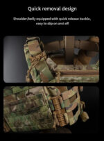 M.O.S. Spec Recon Plate Carrier – Full-Size Tactical Vest with Side Plate Support - Image 12