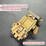 BattleGear™ – Low Profile NVG Helmet Mount – Flip-Up Dovetail Bracket - Image 12