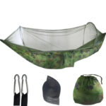 Mosquito Net Camping Hammock – Parachute Nylon Hammock with Insect Protection - Image 11