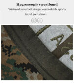 American Flag Adjustable Camouflage Hat - Image 11